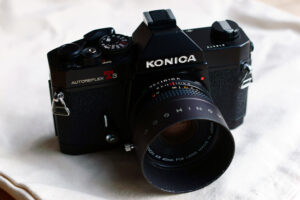 Konica Autoreflex T3 + 50mm
